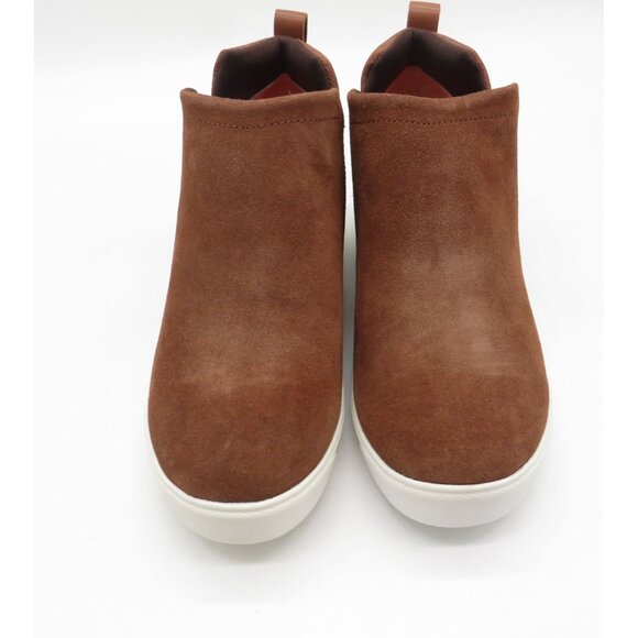 Ryka Women's Brown Slip-On Suede Sneaker Boot Size 7.5M NEW - Picture 2 of 9